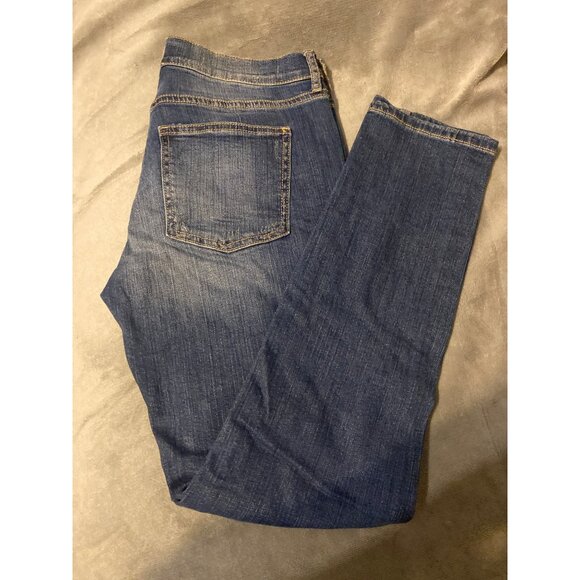 Banana Republic Women’s Mid-Rise Skinny Girlfriend Jeans - Dark Wash - Sz 12R - Picture 8 of 10